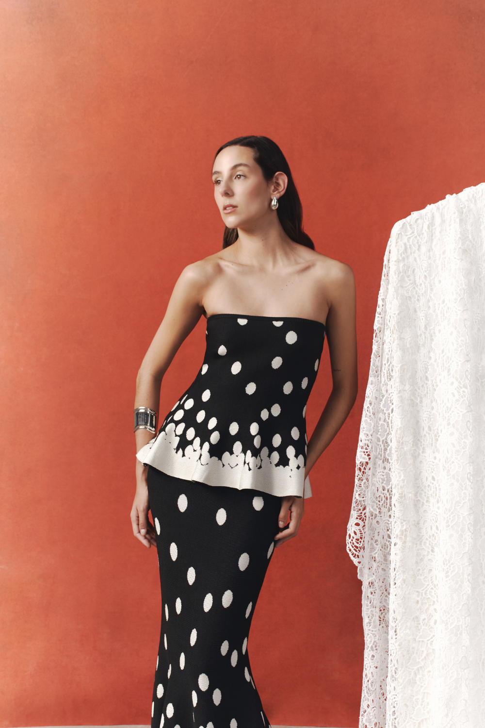 La Tremenda Top Ivory Midnight