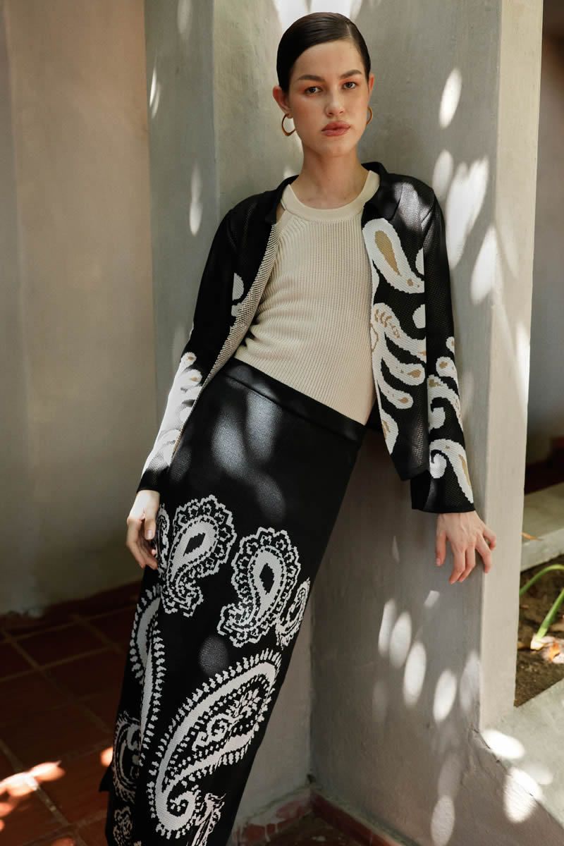 Alba Eterna Skirt Black/Ivory