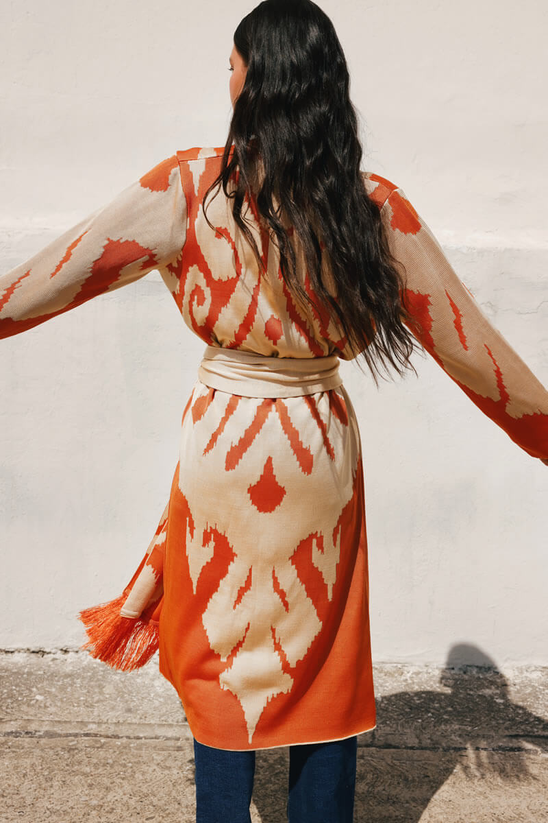 KIMONO NEGA TERRACOTA