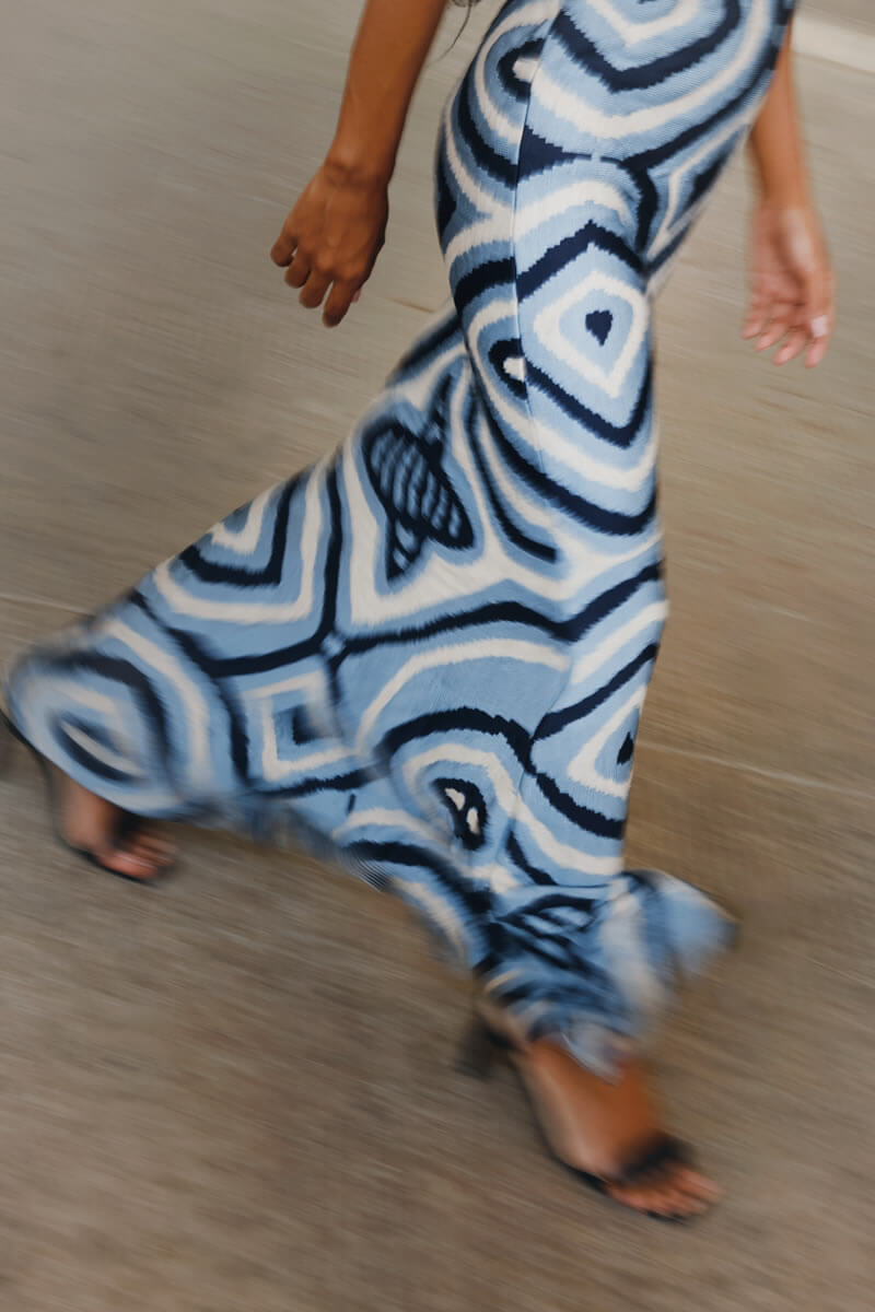 VESTIDO MOLA DEL ALMA AZUL