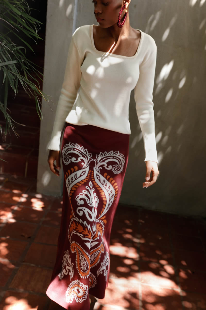 Aurora Top Ivory