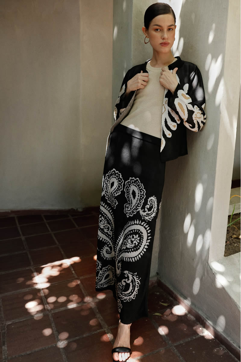 Alba Eterna Skirt Black/Ivory