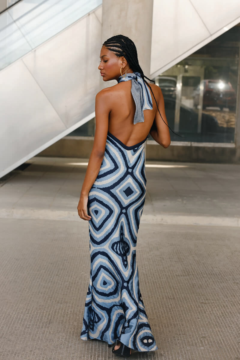 VESTIDO MOLA DEL ALMA AZUL