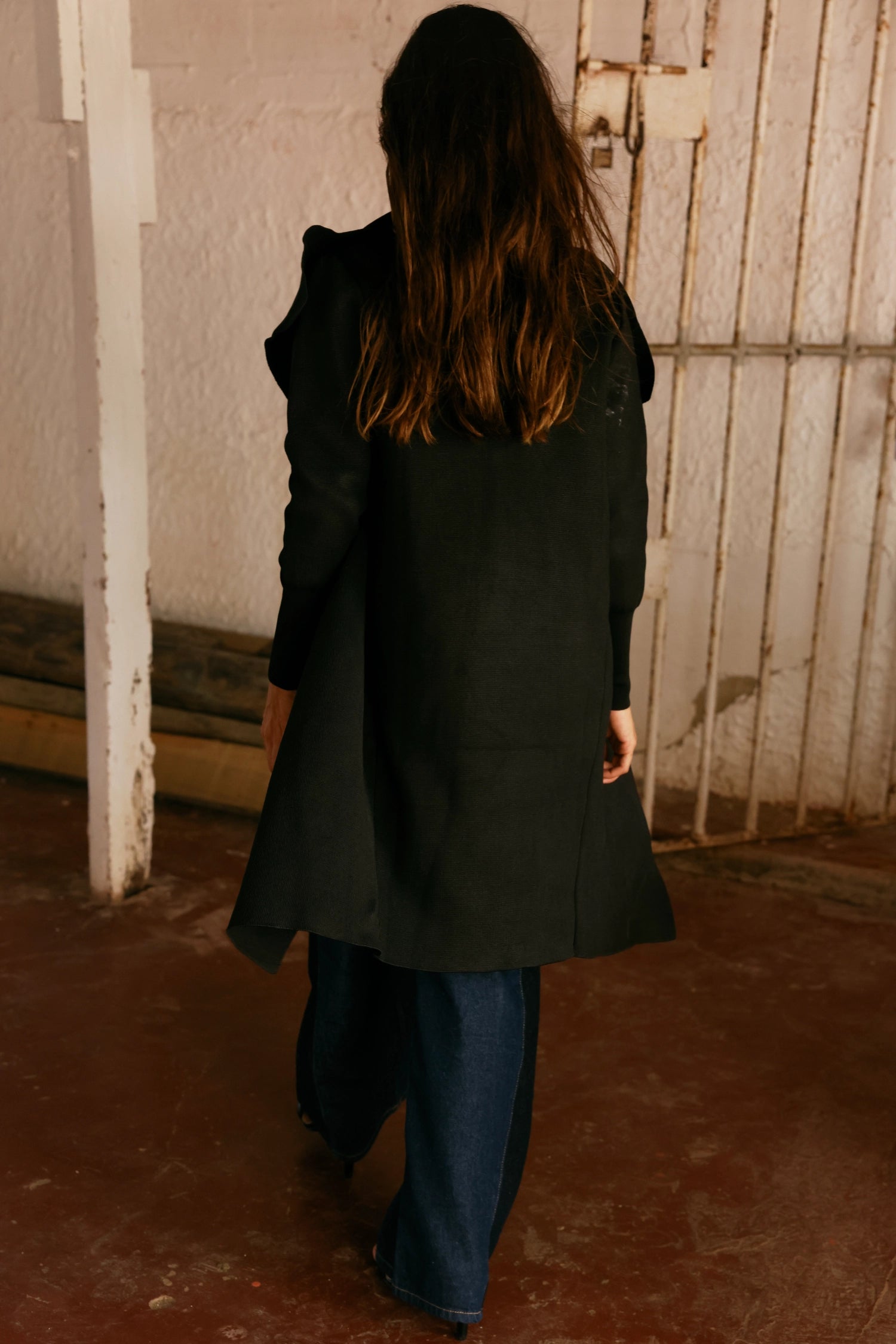 Amaranta Cardigan Negra